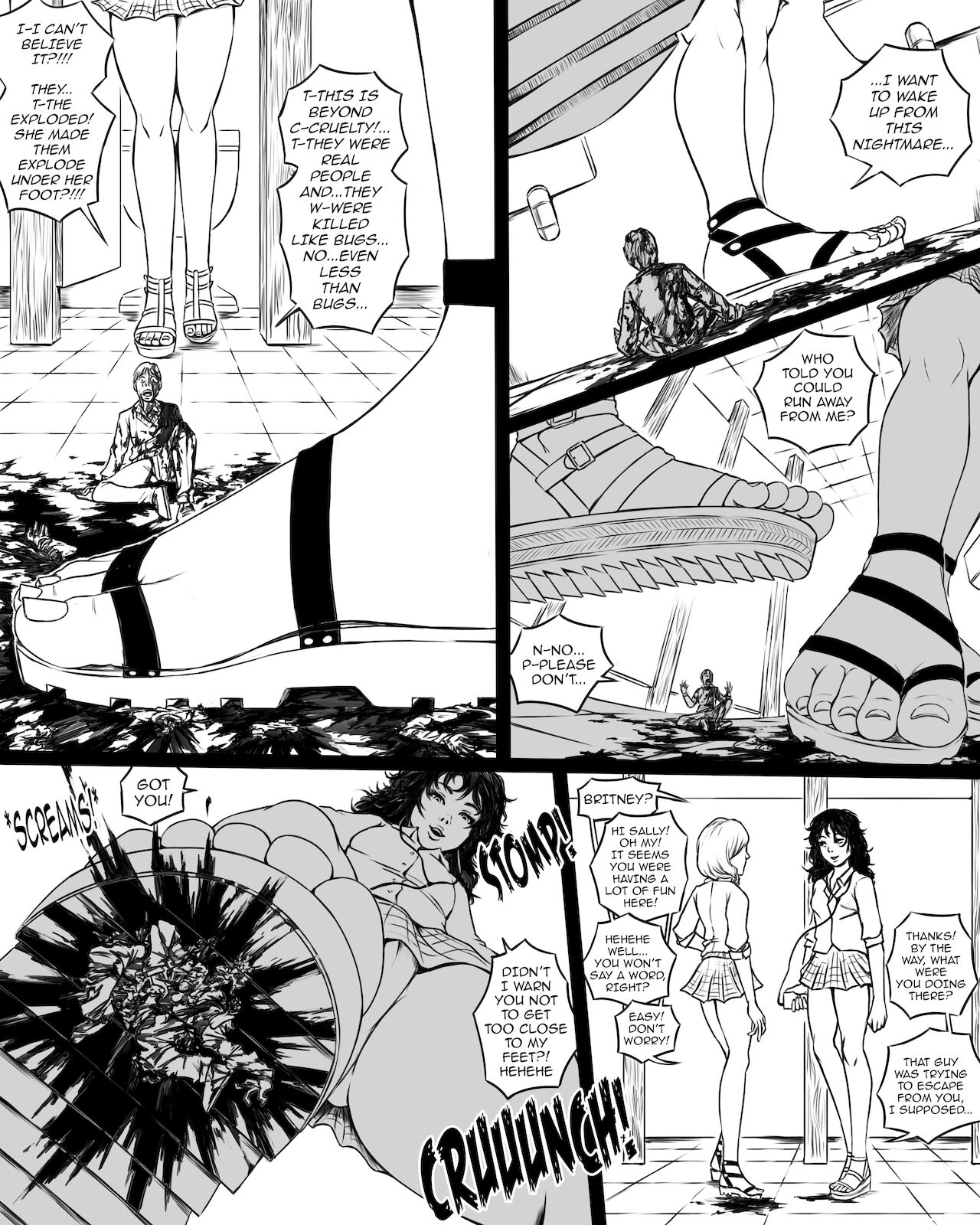 Giantess Boarding School - The Tinies Guild page 4 full