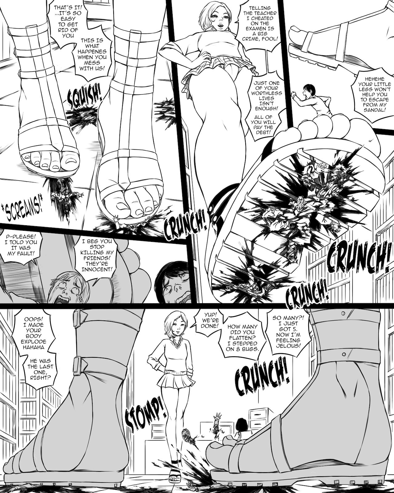 Giantess Boarding School - The Tinies Guild page 7 full