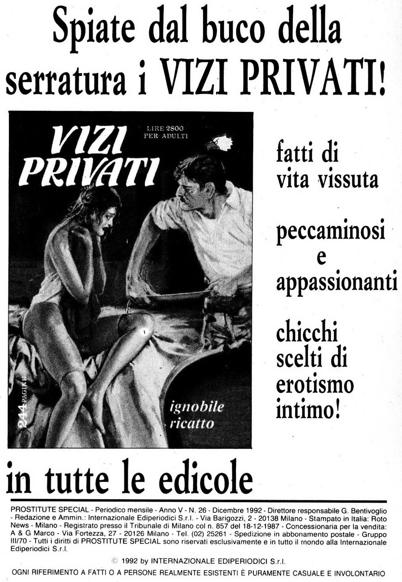 Prostitute Special 26 - Reveil rocambolesque page 2 full
