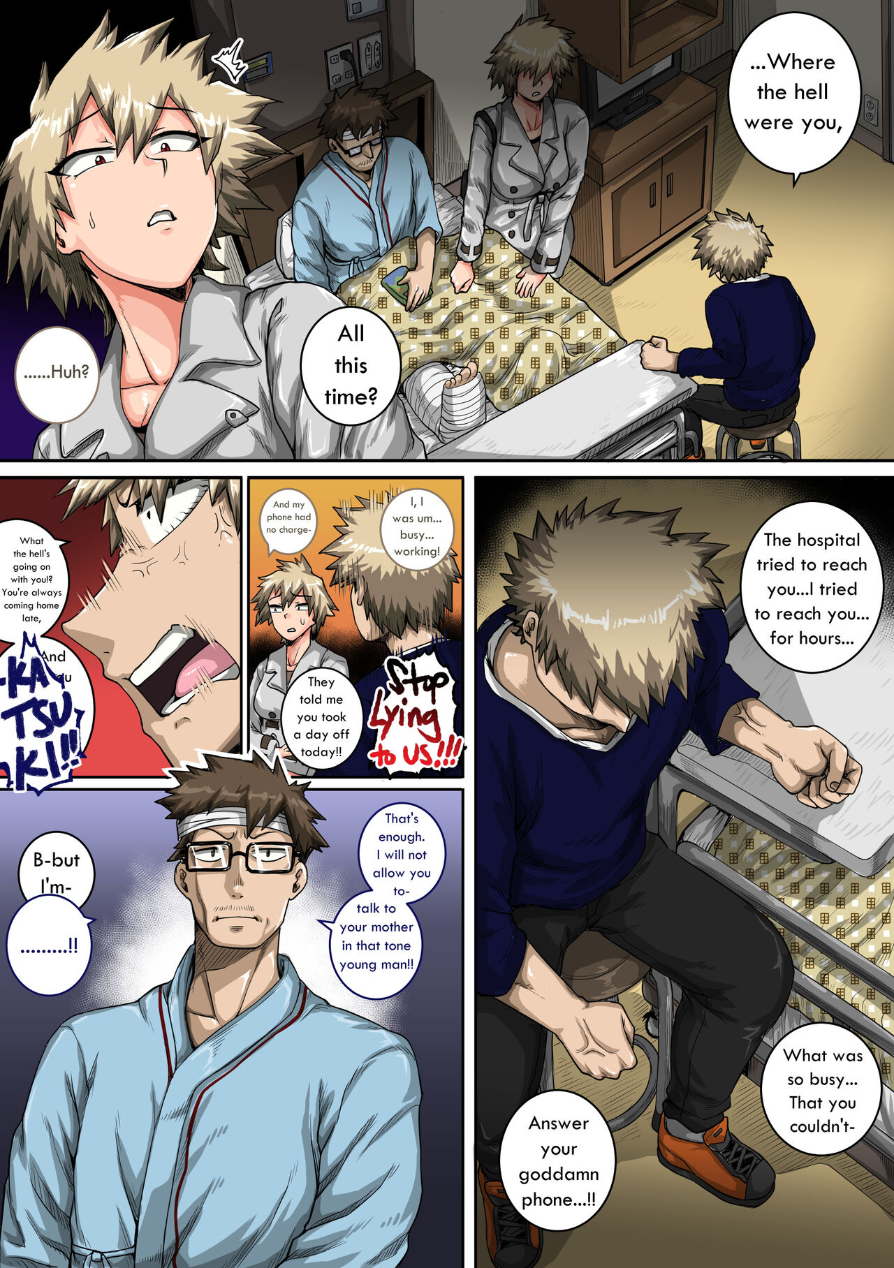 Summer Vacation With Bakugo's Mom Part Two page 5 full