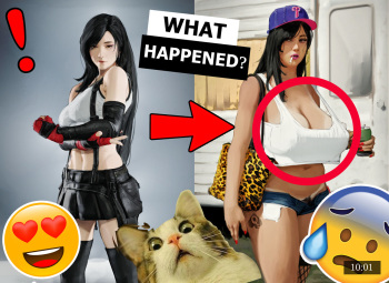 The Decline of Tifa Lockhart cover