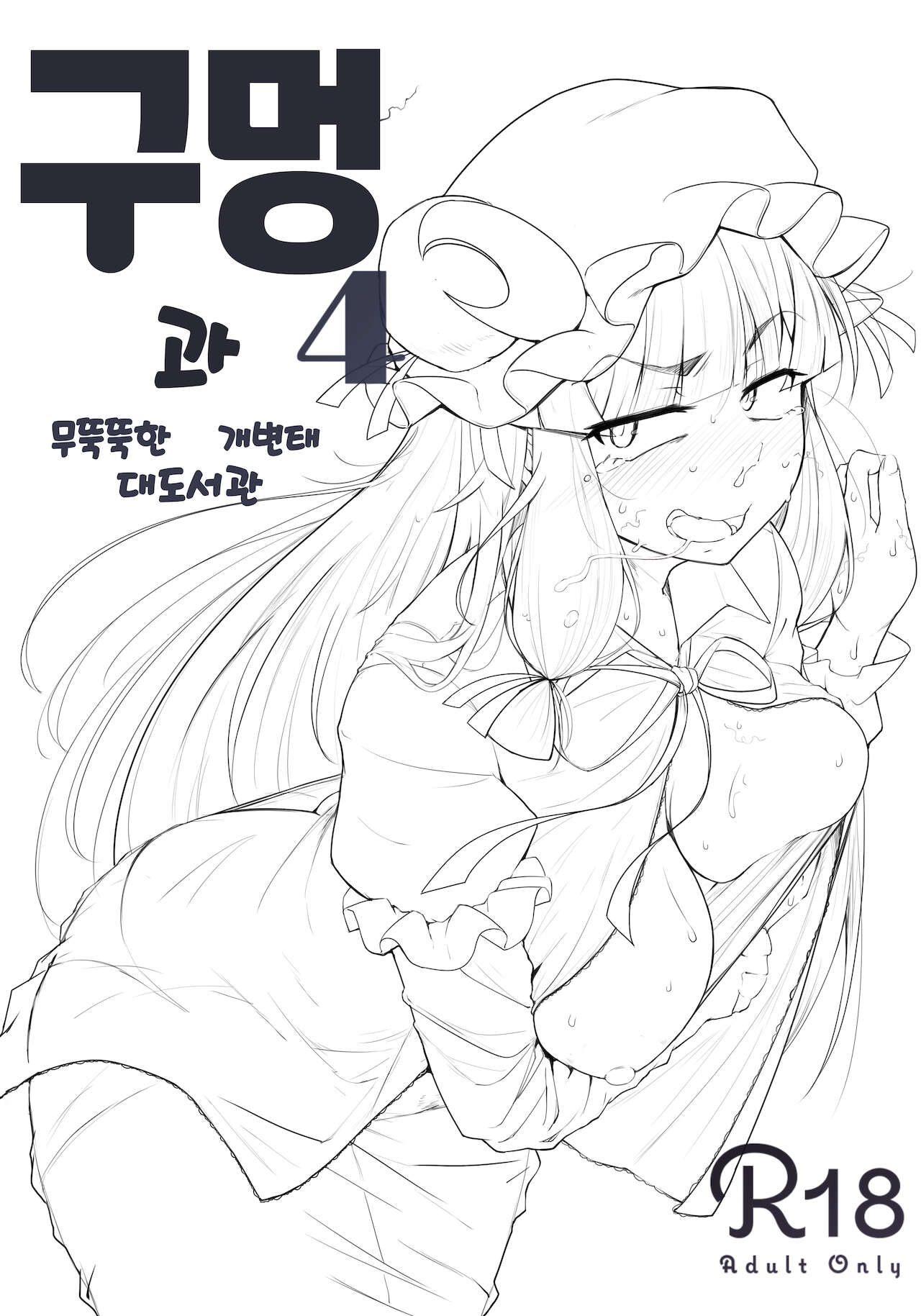 Ana to Muttsuri Dosukebe Daitoshokan 4 | 구멍과 무뚝뚝한 개변태 대도서관 4 page 3 full