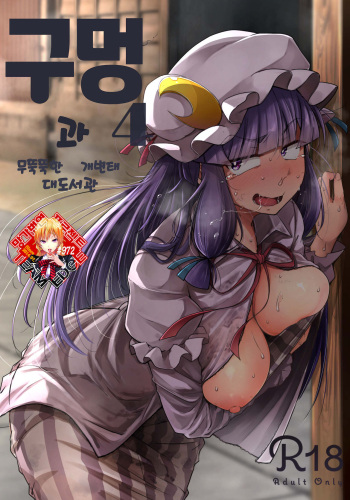 Ana to Muttsuri Dosukebe Daitoshokan 4 | 구멍과 무뚝뚝한 개변태 대도서관 4 cover