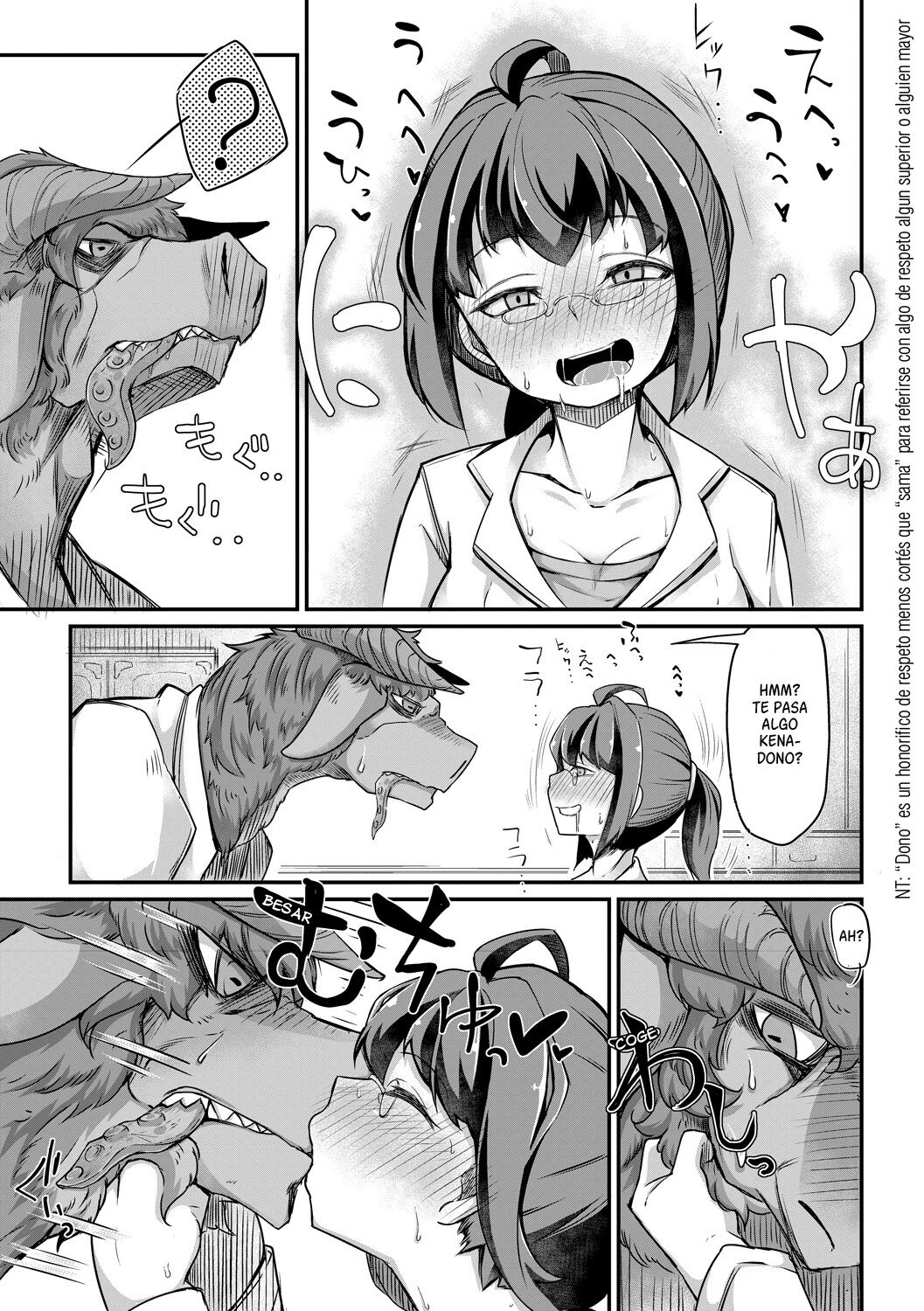 Fukkou!? Ishu Kouhai -Mazoku to Ningen no Kyousei Jidai- 4-wa page 7 full
