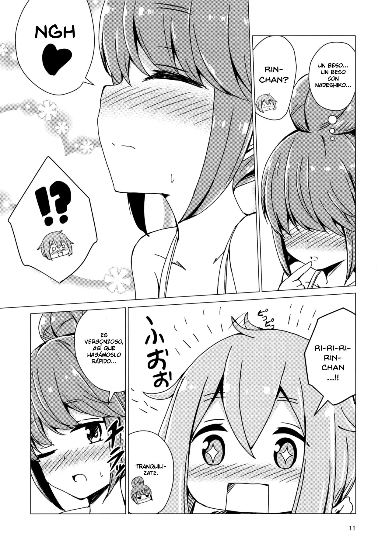 Sex Shinai to Derenai Tent ni Tojikomerareta NadeRin | Nade And Rin Were Trapped Inside Their Tent Unless They Had Sex page 10 full