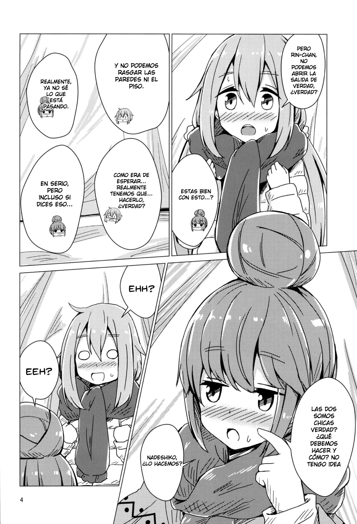 Sex Shinai to Derenai Tent ni Tojikomerareta NadeRin | Nade And Rin Were Trapped Inside Their Tent Unless They Had Sex page 3 full