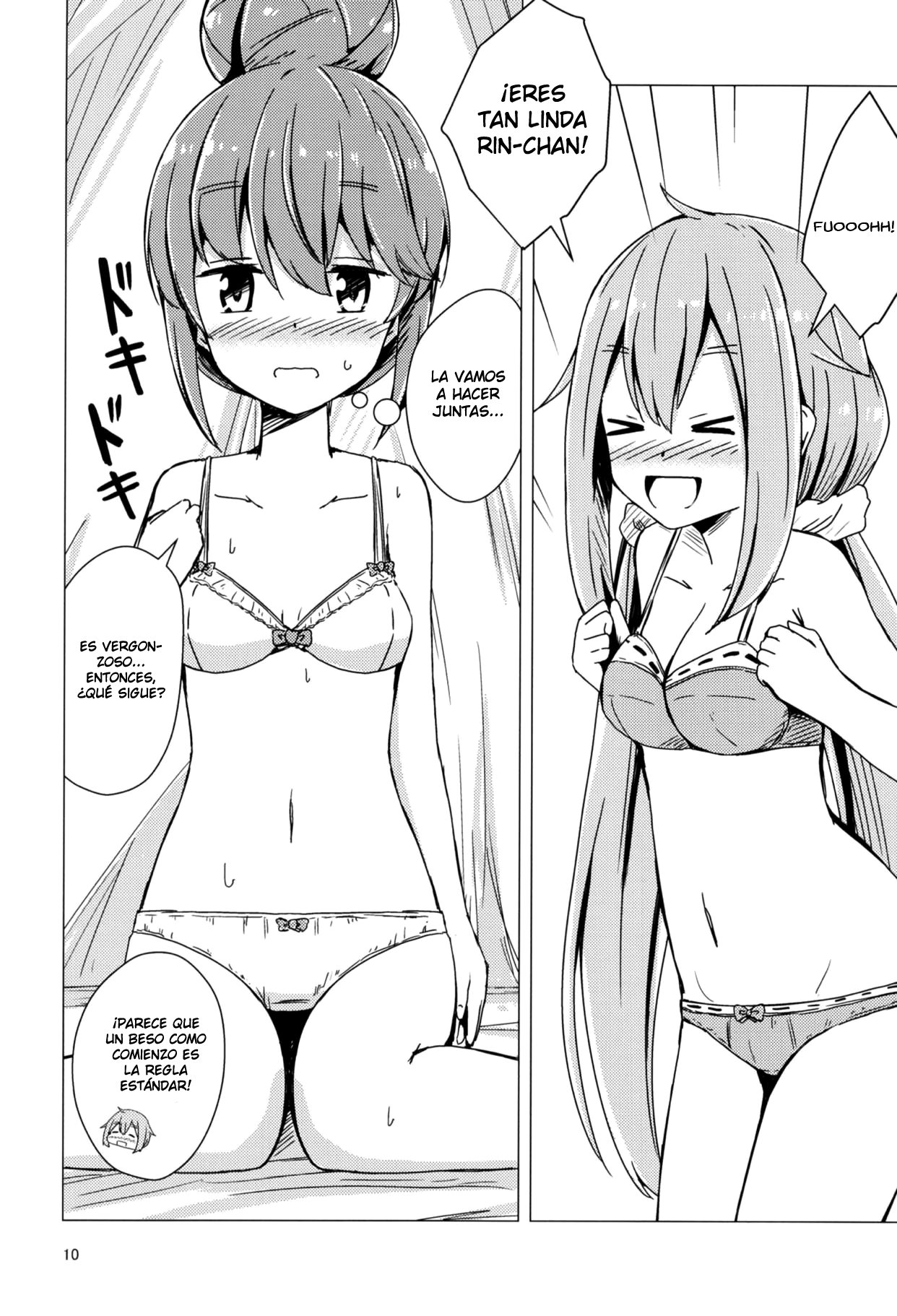 Sex Shinai to Derenai Tent ni Tojikomerareta NadeRin | Nade And Rin Were Trapped Inside Their Tent Unless They Had Sex page 9 full
