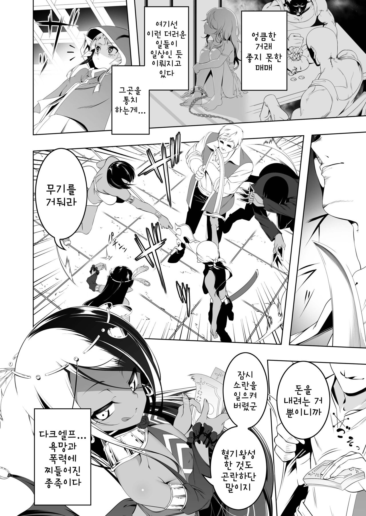 Koukotsu no Kishi Elfina Gaiden | 황홀의 기사 ~엘피나~ 외전 page 3 full
