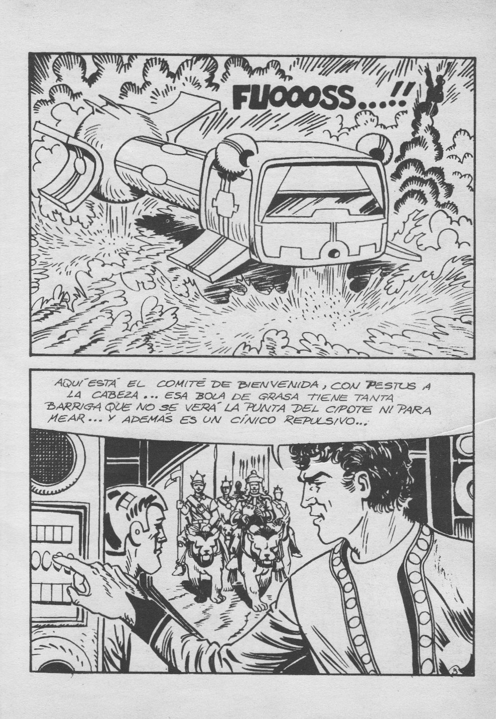 Las Eroticas Aventuras de Corsican Sexpace - N°1 - Amante Afortuna page 5 full