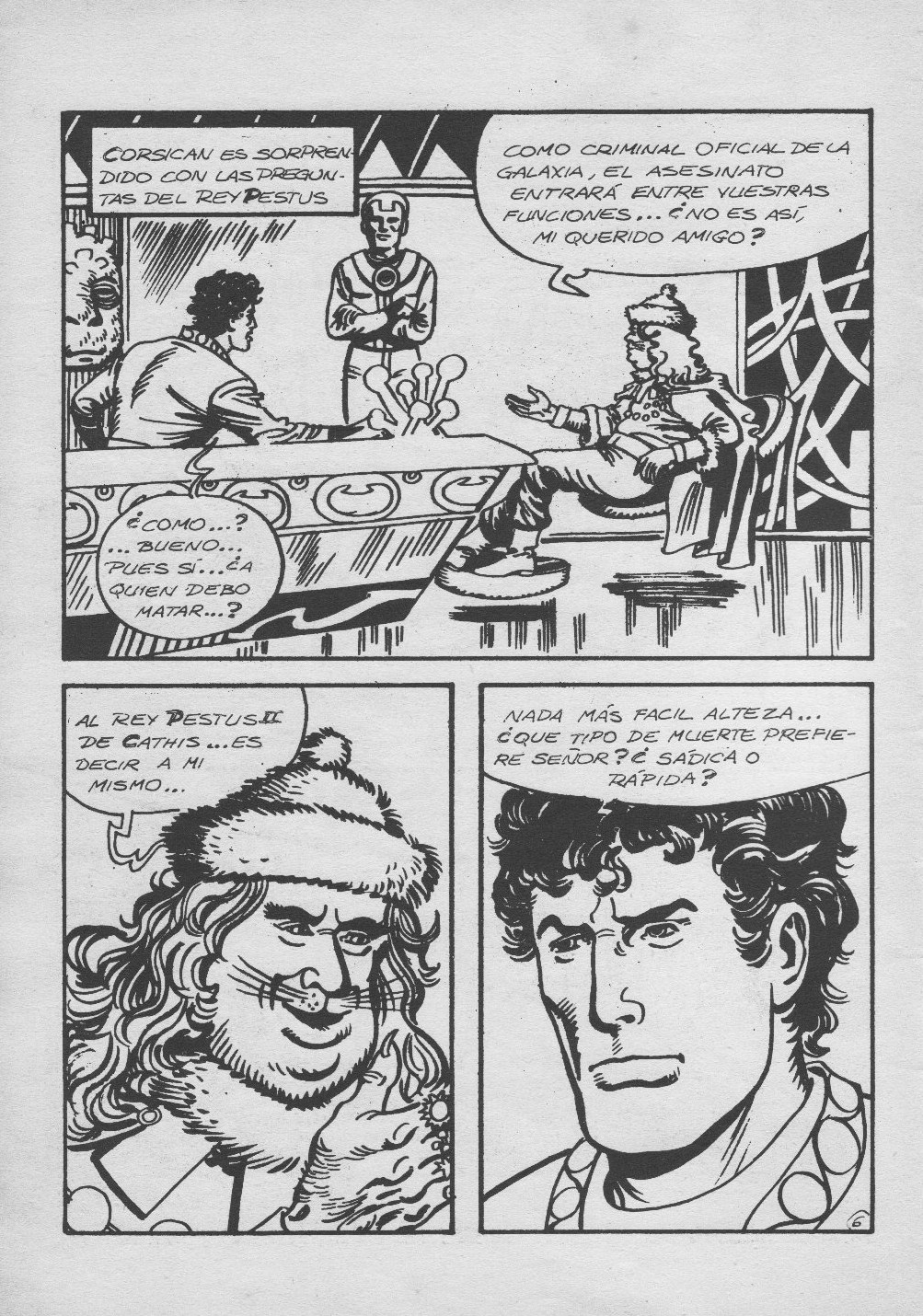 Las Eroticas Aventuras de Corsican Sexpace - N°1 - Amante Afortuna page 8 full