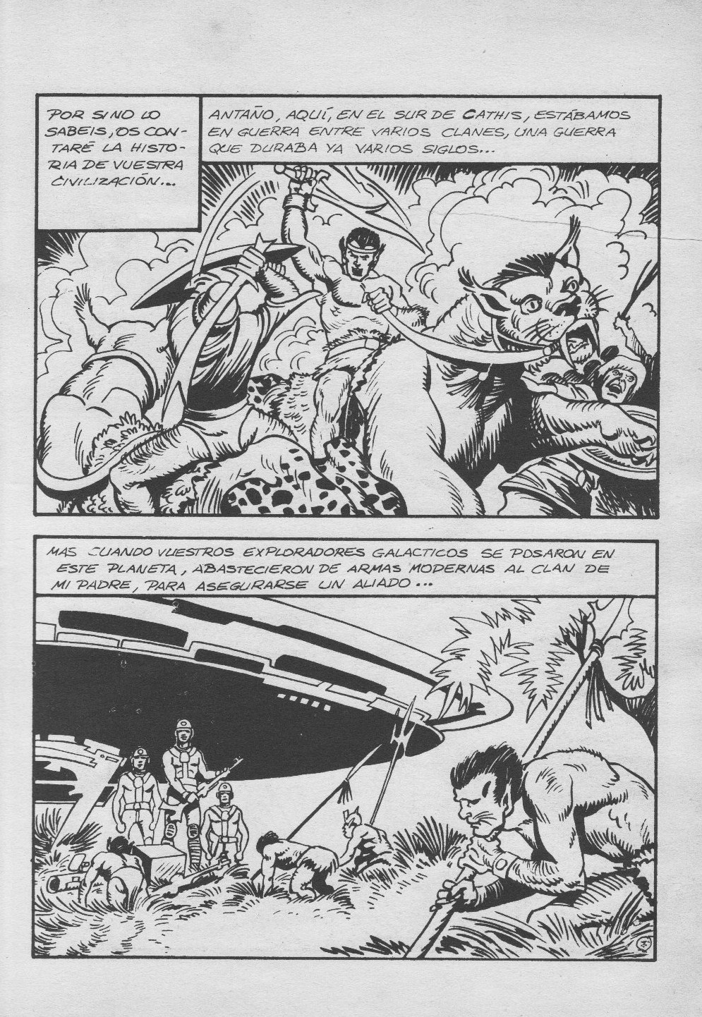 Las Eroticas Aventuras de Corsican Sexpace - N°1 - Amante Afortuna page 9 full