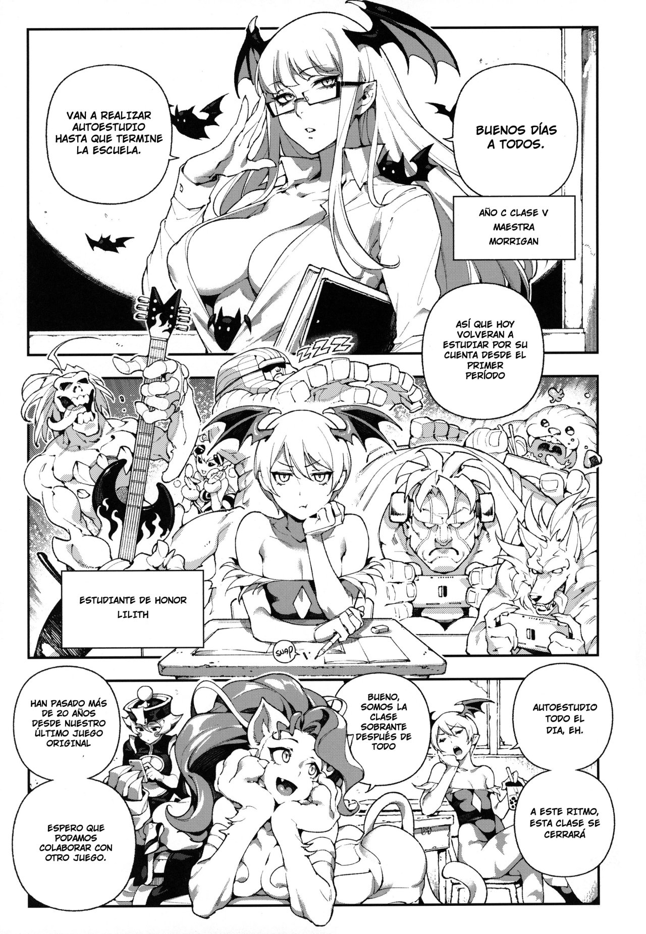 Fighter Girls ・ Vampire page 3 full