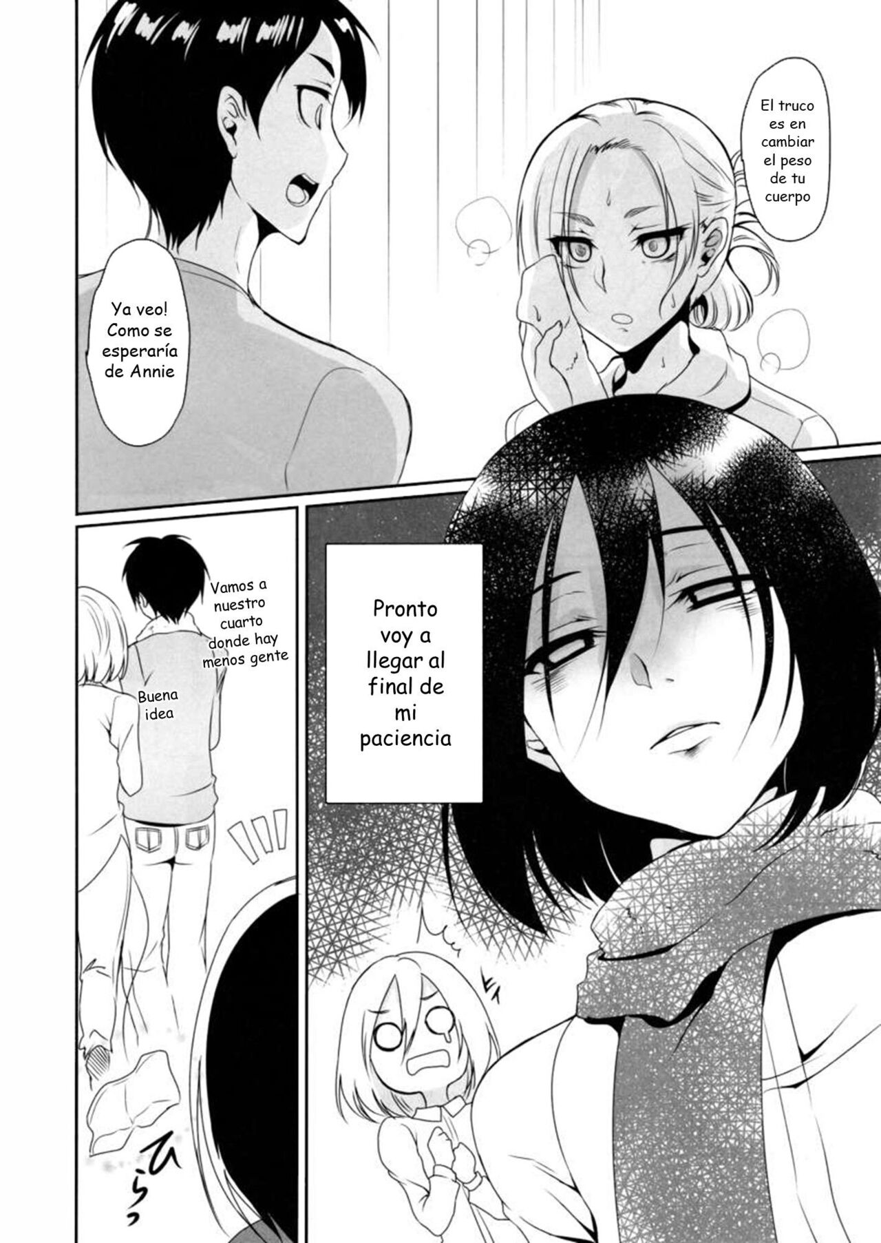 Eren ga Mikasa ni Osowareru Hon page 6 full