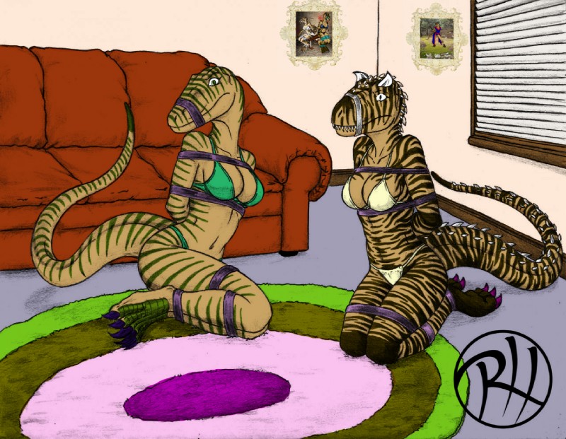 Dinosaur Bondage page 6 full
