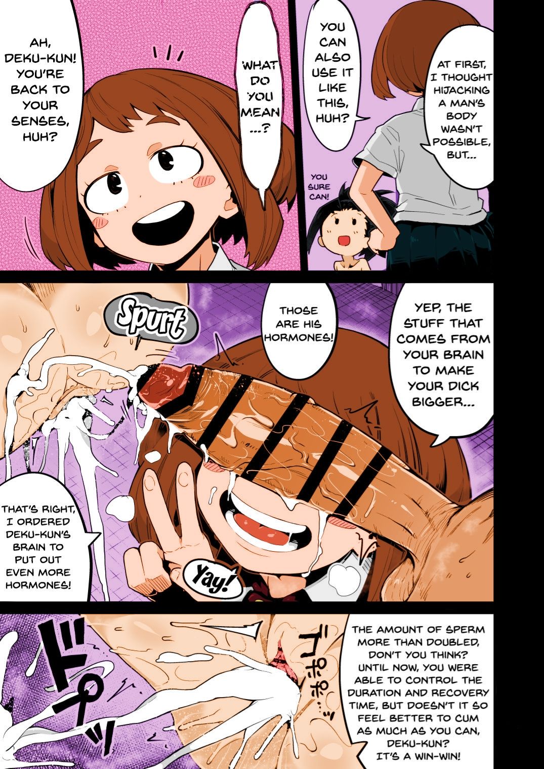 Boku to Nottori Villain Nakademia Vol. 3 page 6 full