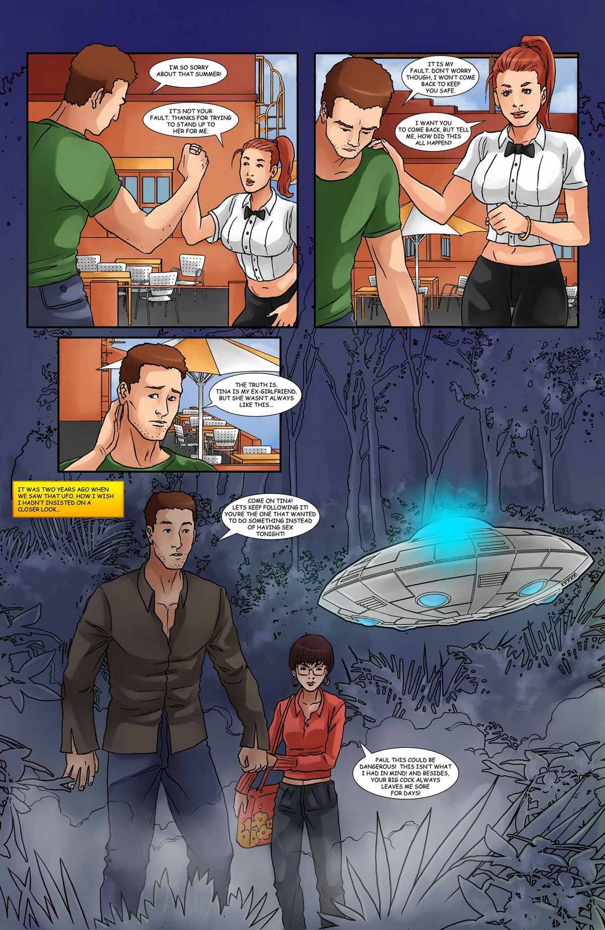 ZZZ comics - My Gigantess ex Girlfriend 1-2 page 5 full