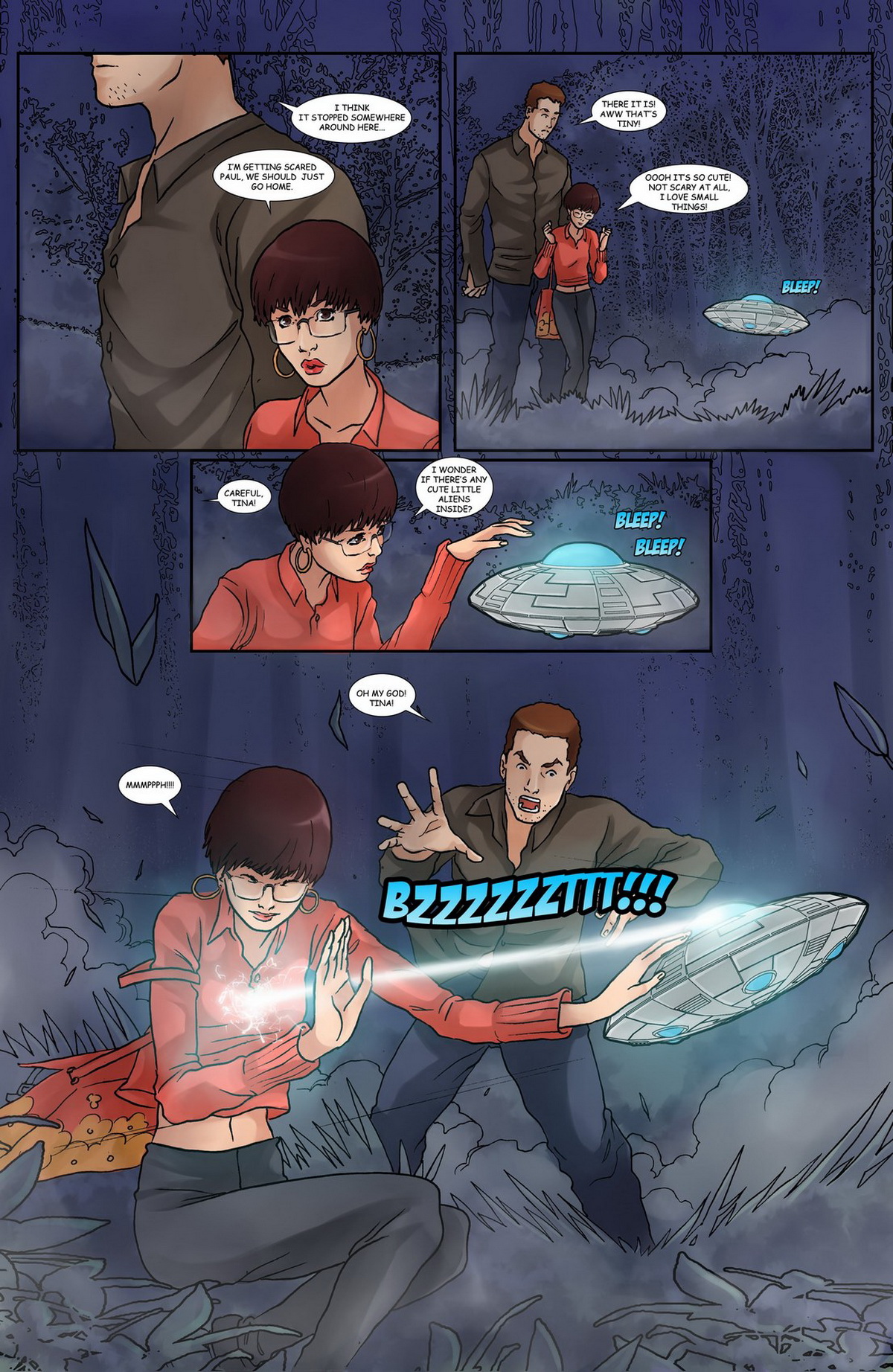 ZZZ comics - My Gigantess ex Girlfriend 1-2 page 6 full