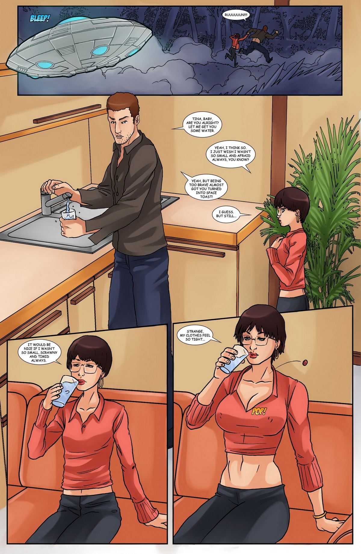 ZZZ comics - My Gigantess ex Girlfriend 1-2 page 7 full