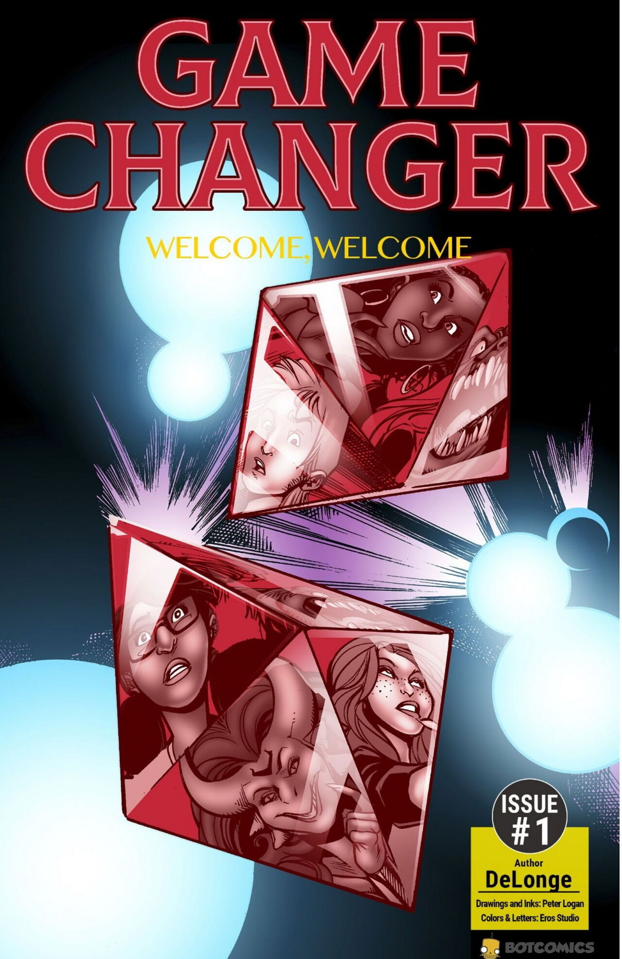 BotComics - Game changer page 1 full