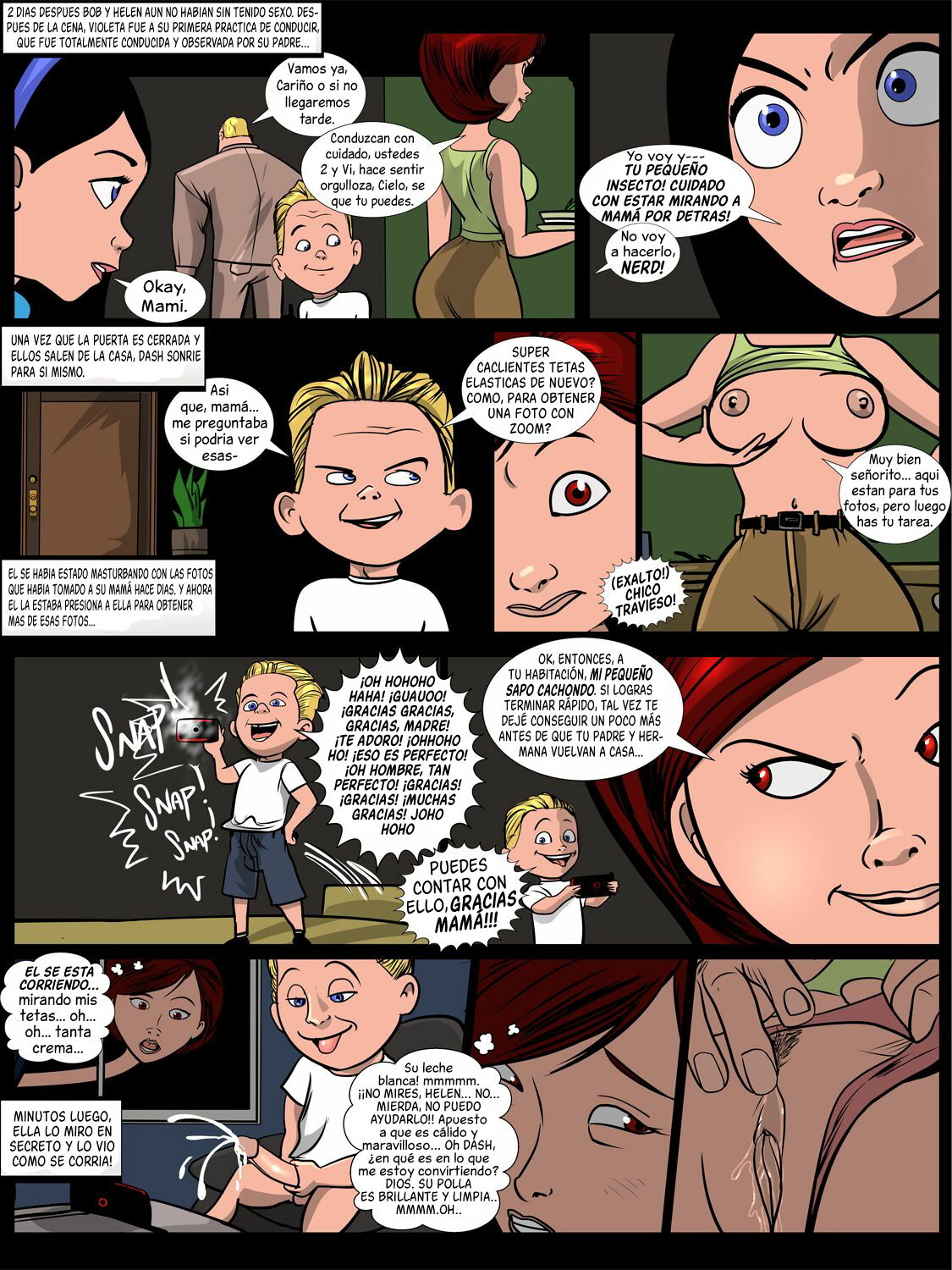 Everfire-Elastigirl Spied On page 9 full