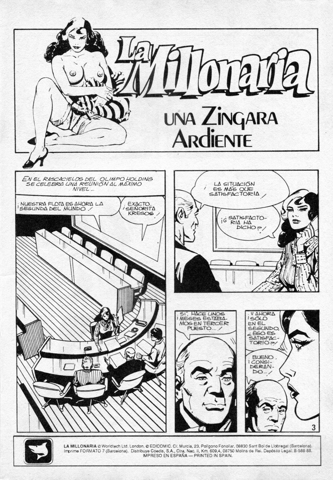 La Millonaria 027 - Una Zingara Ardiente page 3 full