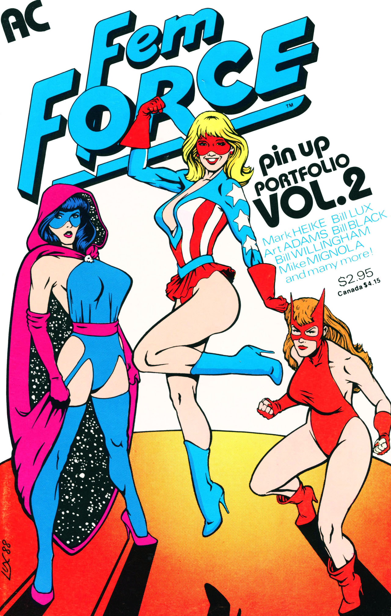 Femforce Pin-Up Portfolio 2 page 1 full