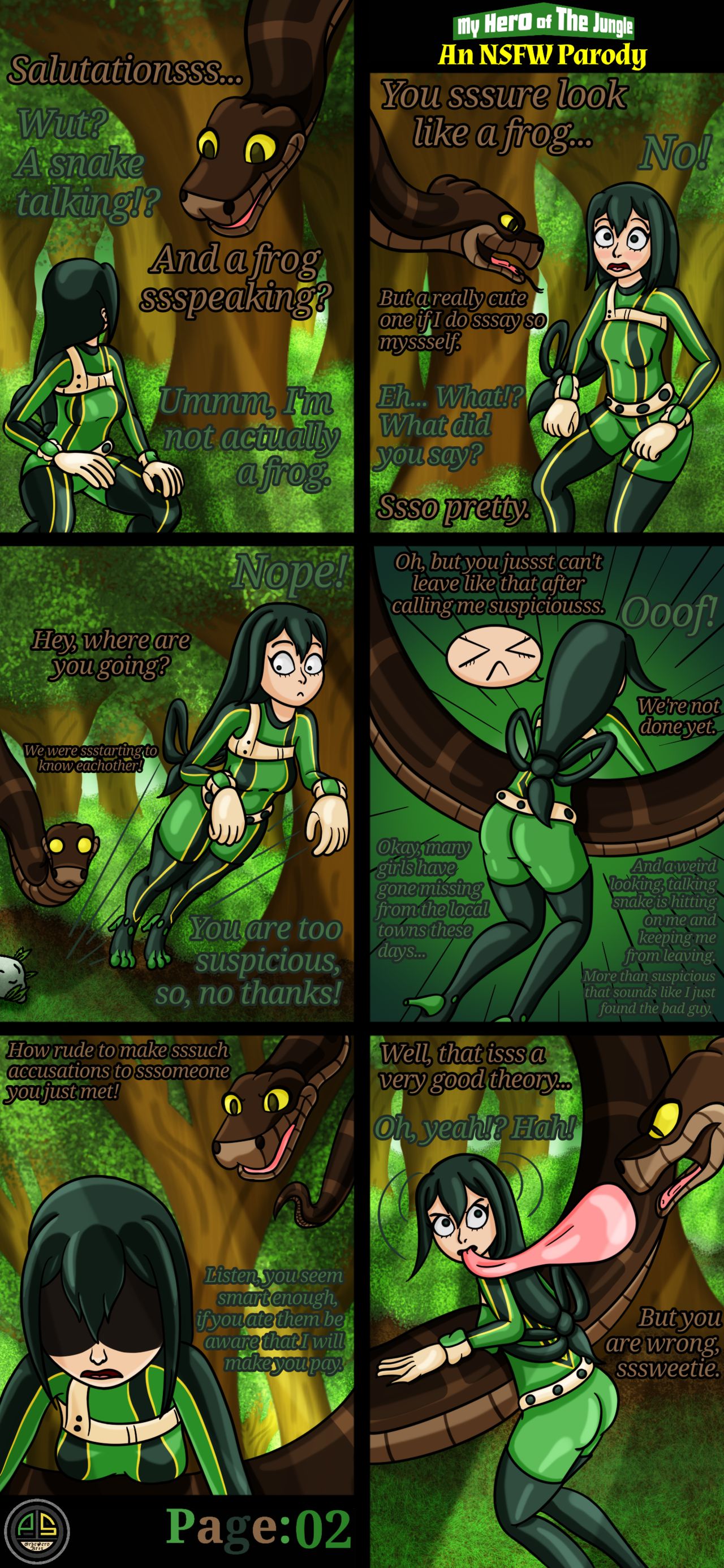 My Hero of The Jungle page 3 full