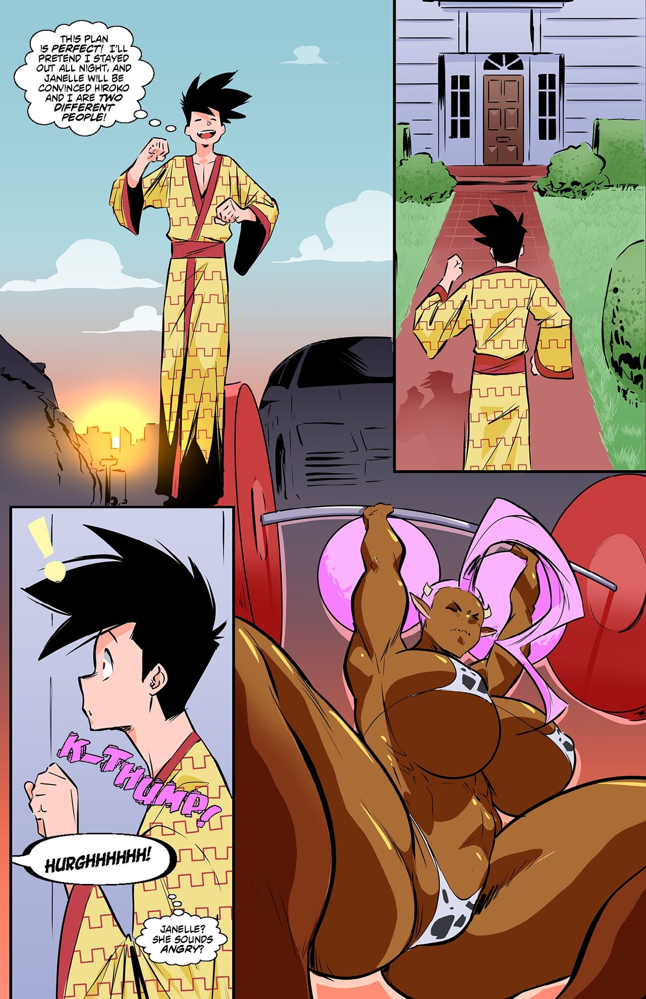 Monster Girl Academy Issue 13 page 2 full