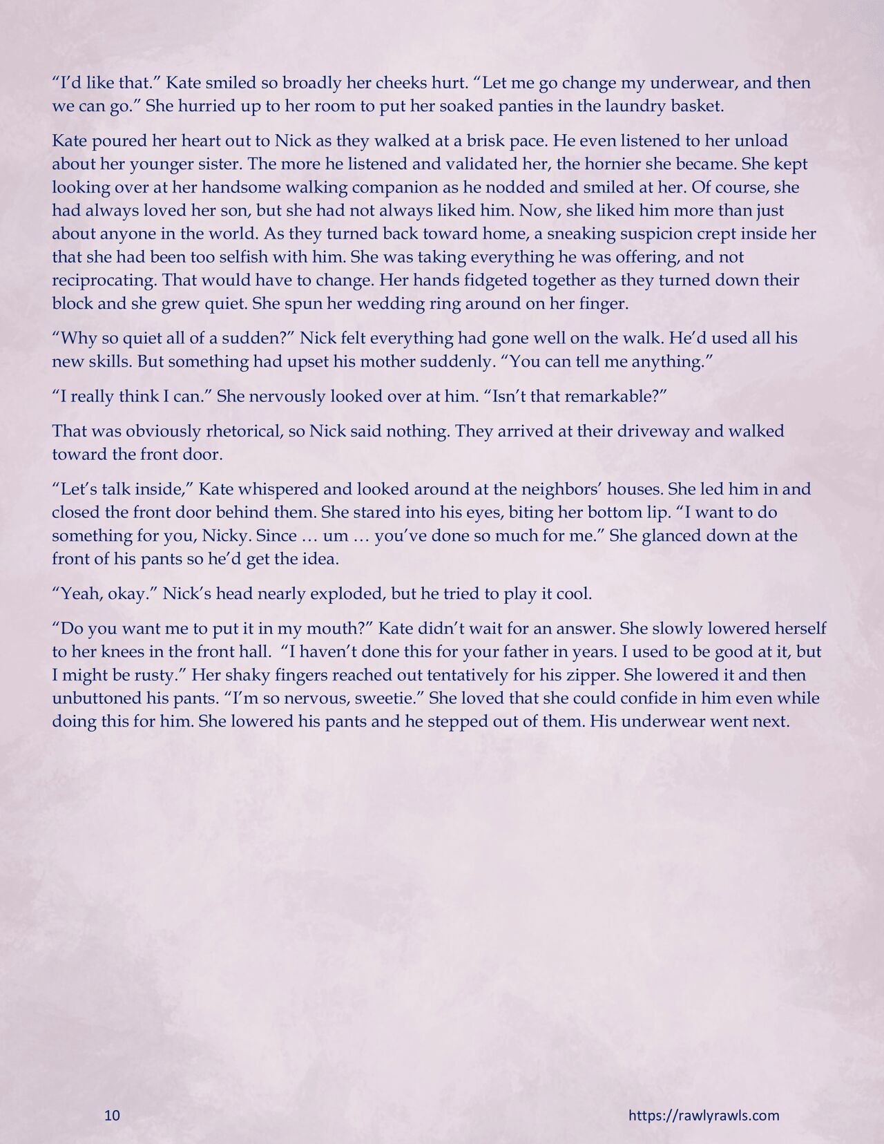 Enki's Puzzle Chapter 9: Rawly Rawls Fiction page 10 full