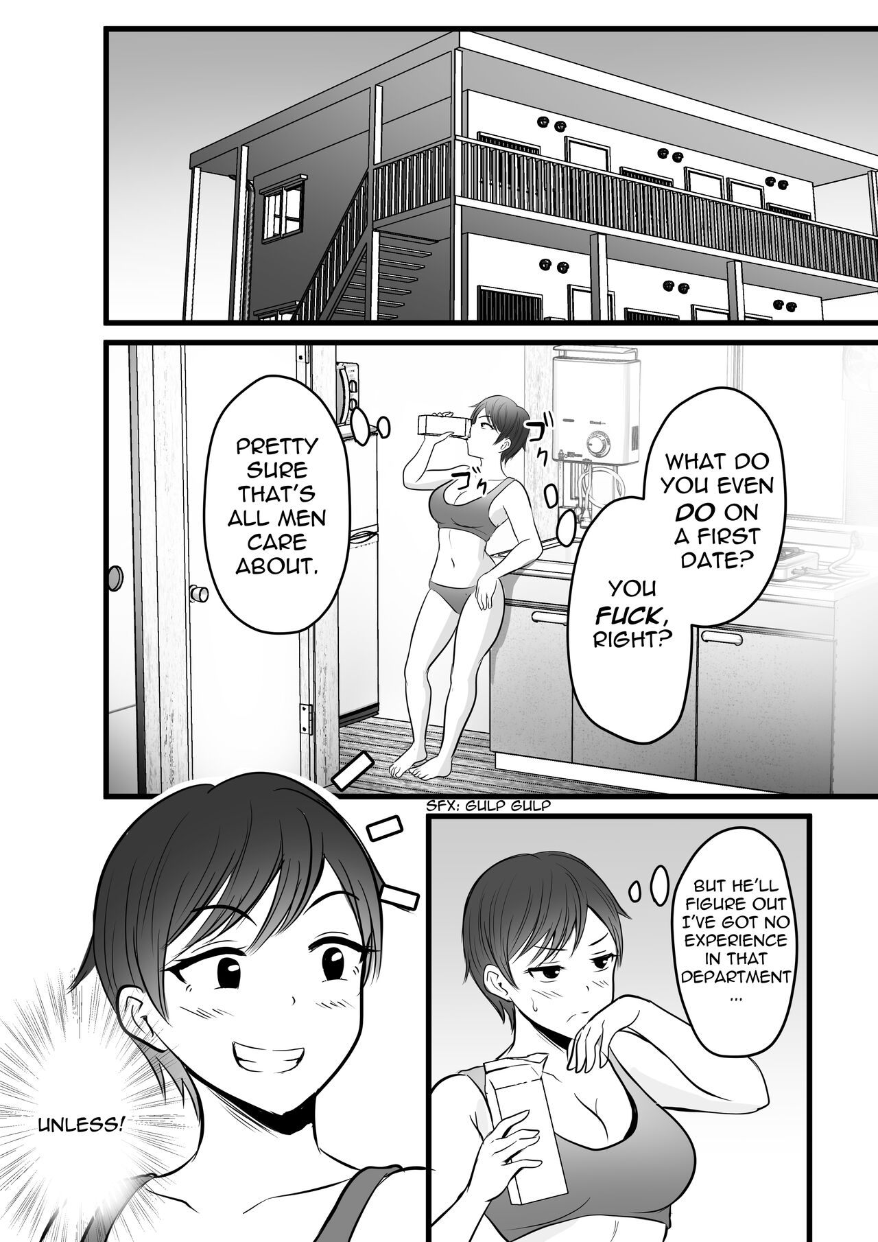 Boisshu no Ane ni Renshudai to Shite Shibora reta | This Tomboy Sister Squeezes Me In for a Practice Session page 4 full