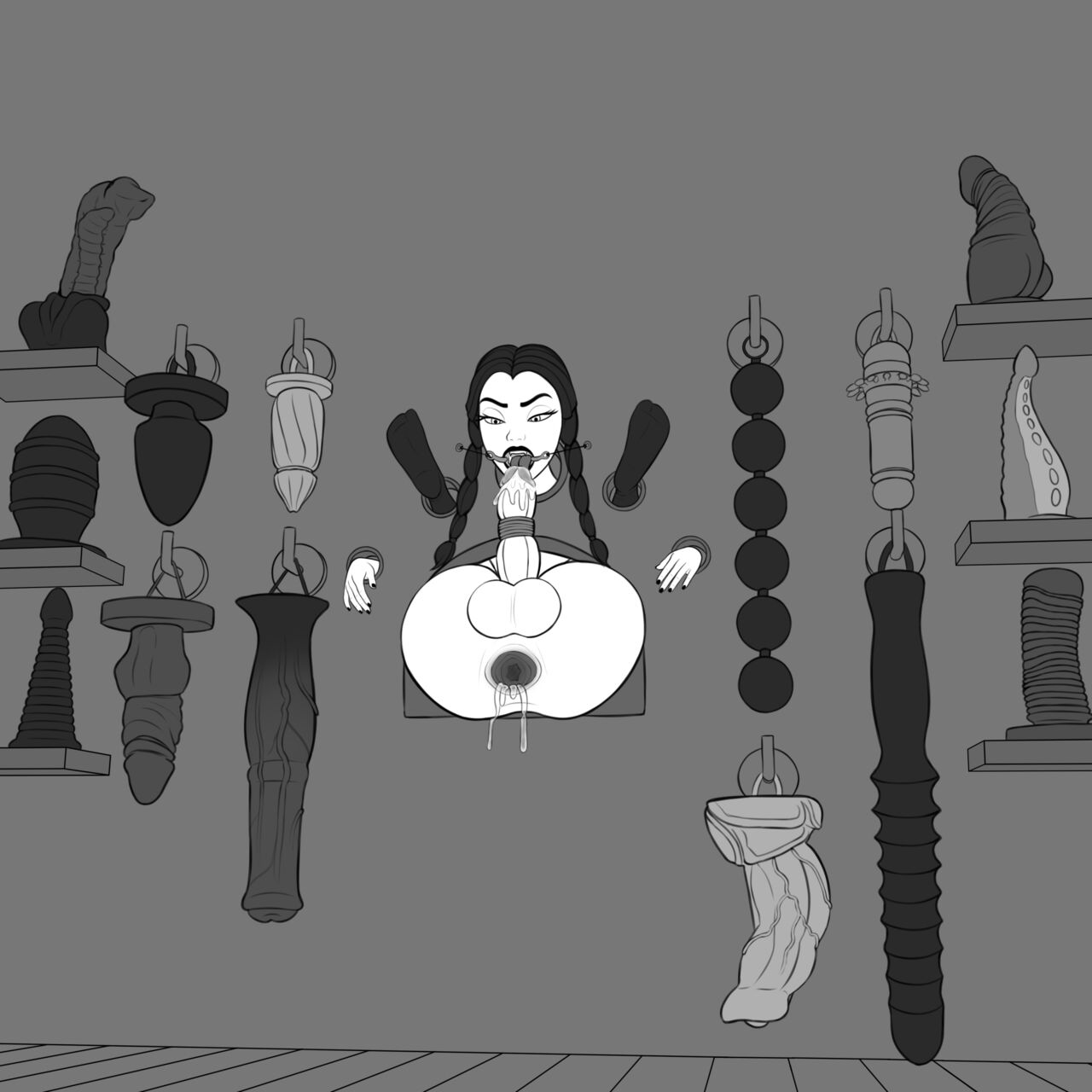 Wednesday Addams Futa page 5 full