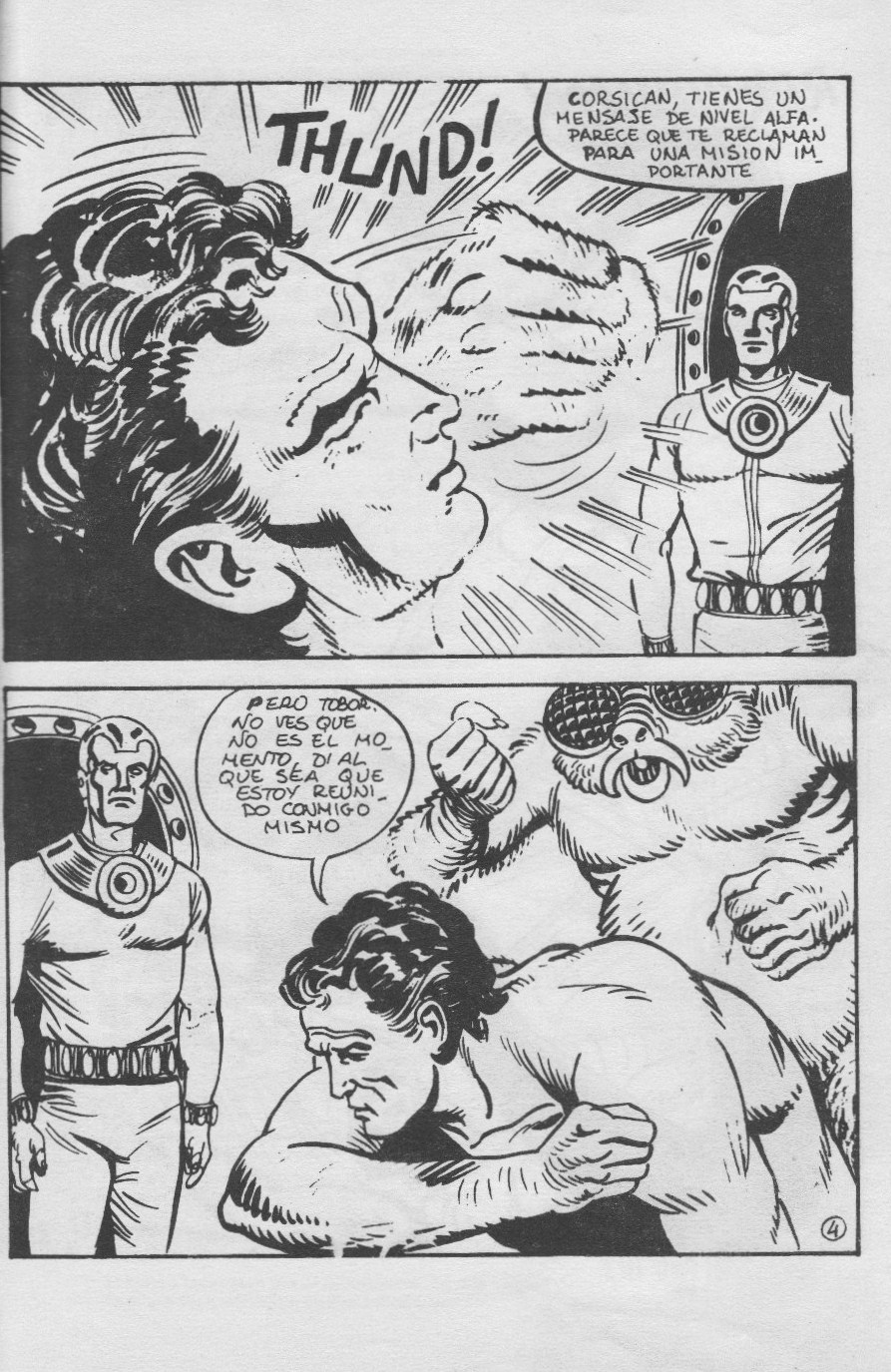 Las Eroticas Aventuras de Corsican Sexpace - N°3 - El palacio del placer page 6 full