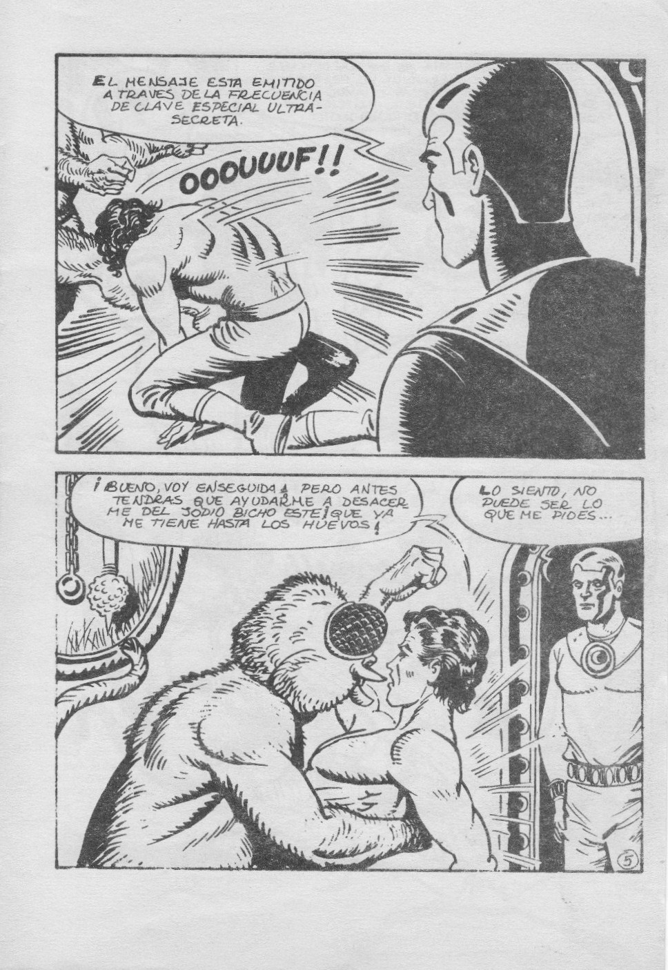 Las Eroticas Aventuras de Corsican Sexpace - N°3 - El palacio del placer page 7 full