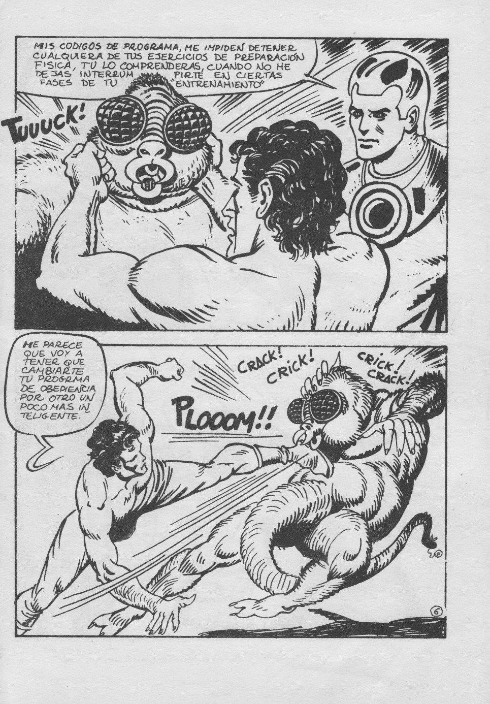 Las Eroticas Aventuras de Corsican Sexpace - N°3 - El palacio del placer page 8 full