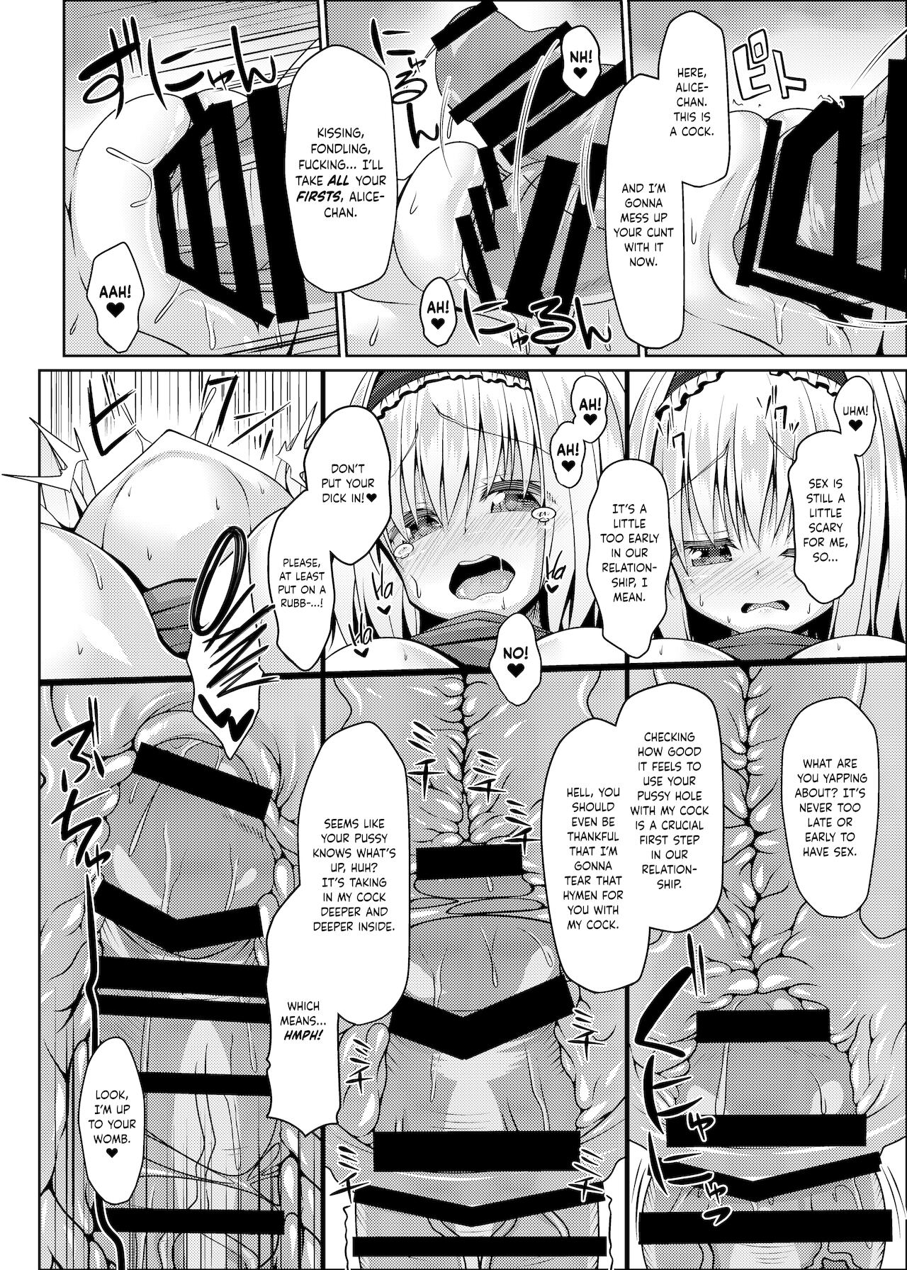 Nagasare Alice wa Choro Kute Kantan ni Haranjau | Naive Little Alice is so Easy to Fuck and Impregnate page 9 full