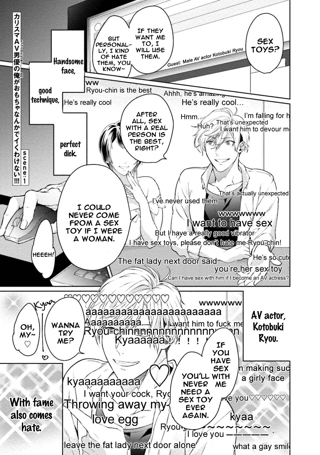 Karisuma AV Danyuu no Ore ga Omocha nanka de iku Wakenai!!! page 4 full