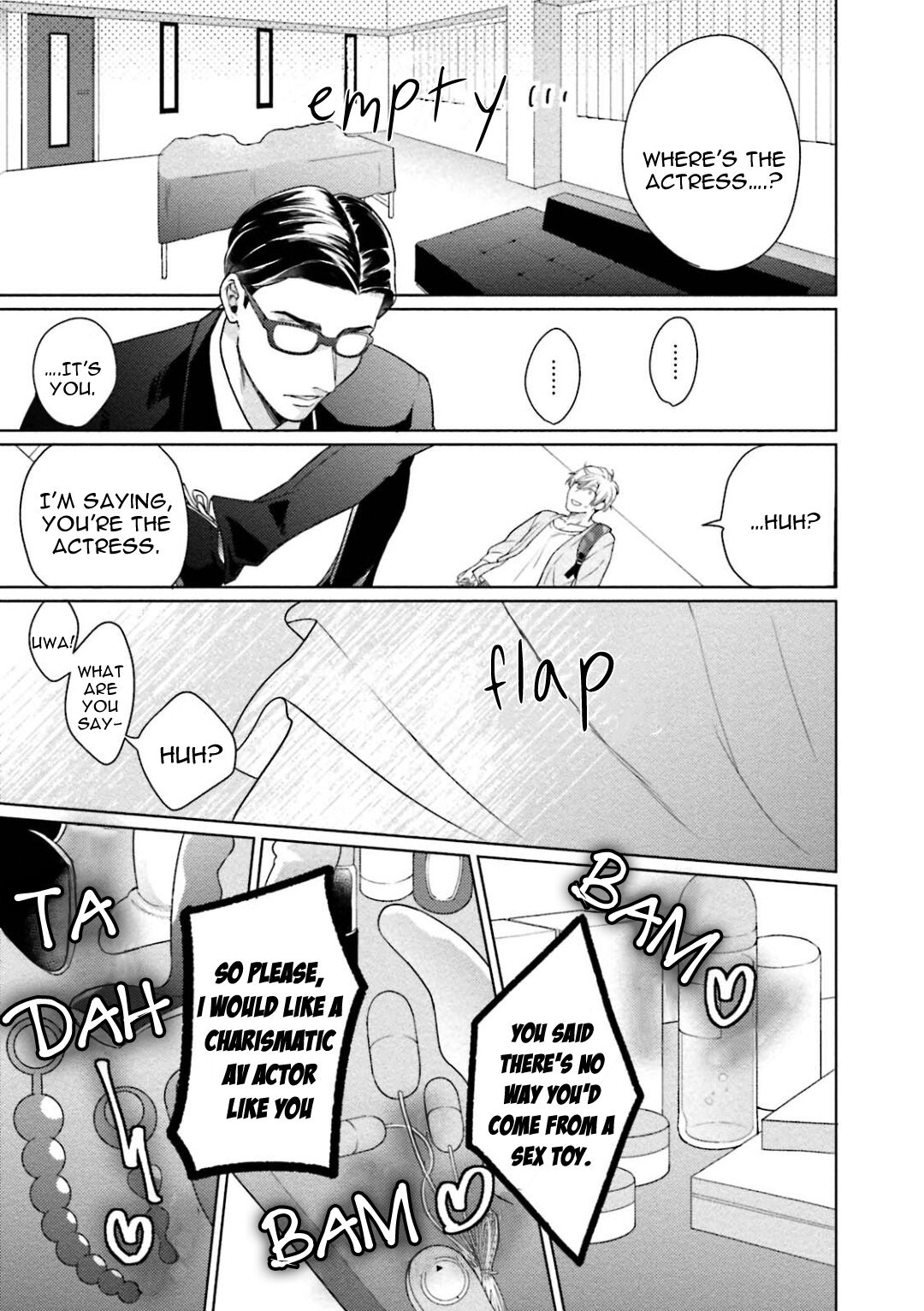 Karisuma AV Danyuu no Ore ga Omocha nanka de iku Wakenai!!! page 8 full
