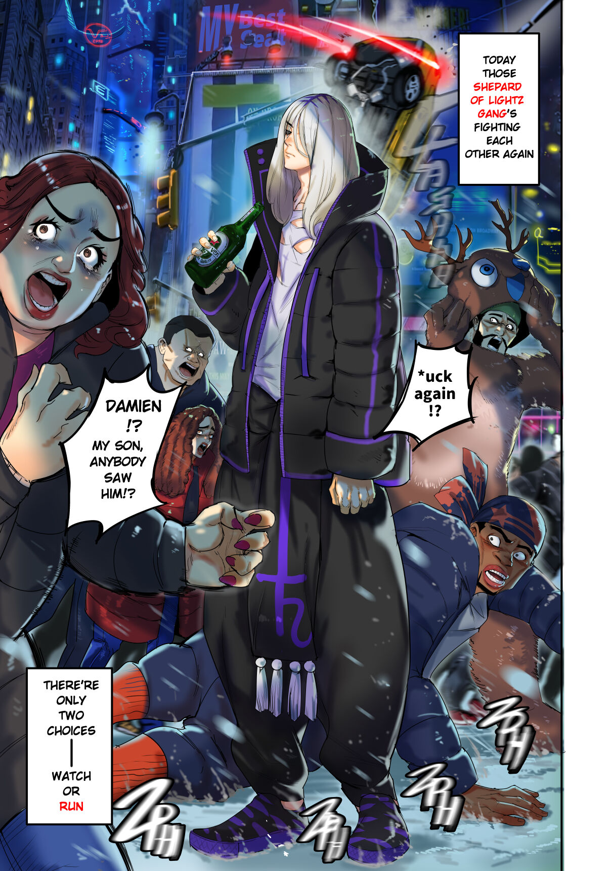 I sold my body to a god Chapter1.1 page 2 full