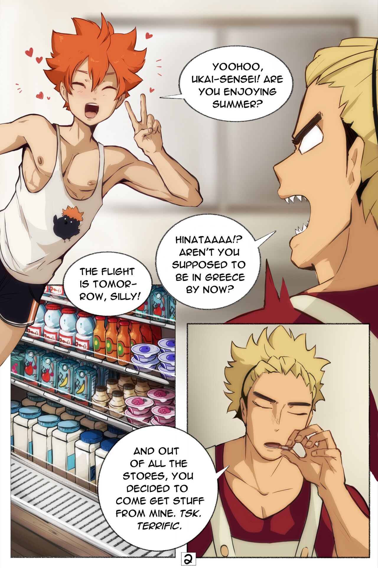 Shoyo x Ukai page 2 full
