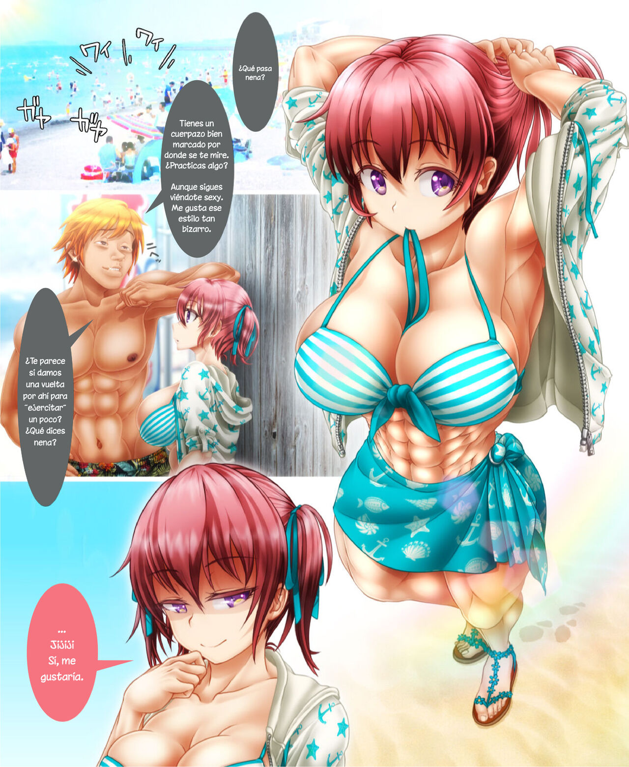 Hombres Vs Futanaris page 1 full