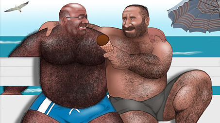 Comic - Brute by Simon complete Drawings collection page 2 full