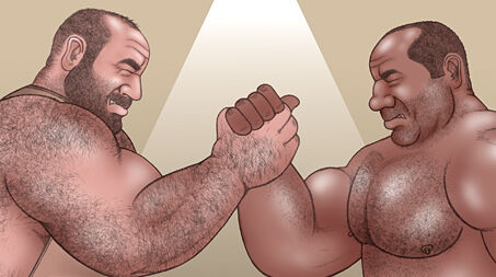 Comic - Brute by Simon complete Drawings collection page 7 full