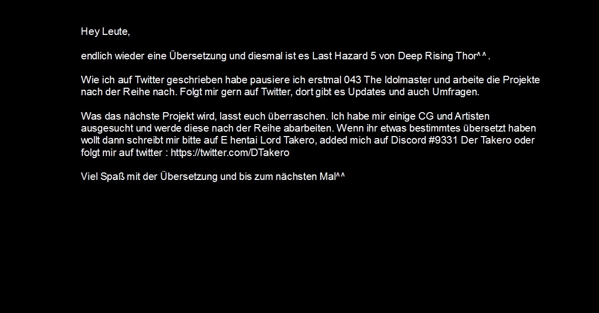 Last Hazard 5  German page 2 full