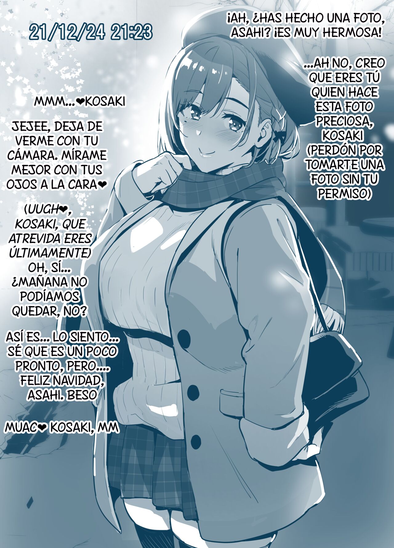 Sentai Pink  no kurisumasu no sugoshikata  Decensored page 5 full