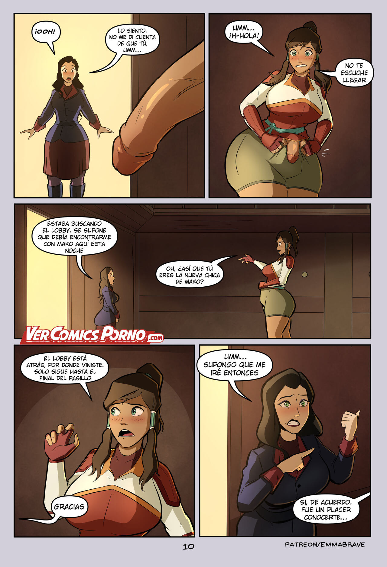 Korra Book One  -  -  -  - Ongoing page 10 full