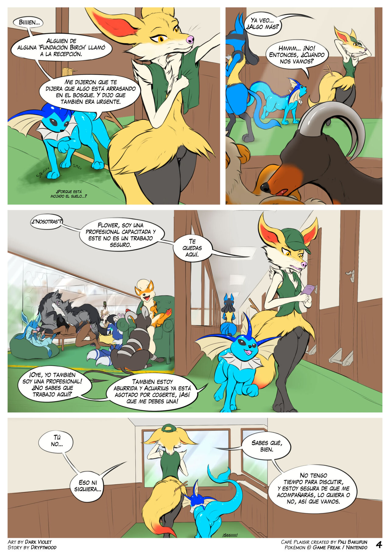 Café Plaisir 02: Dowsing Flames / Llama Radiestesia page 5 full