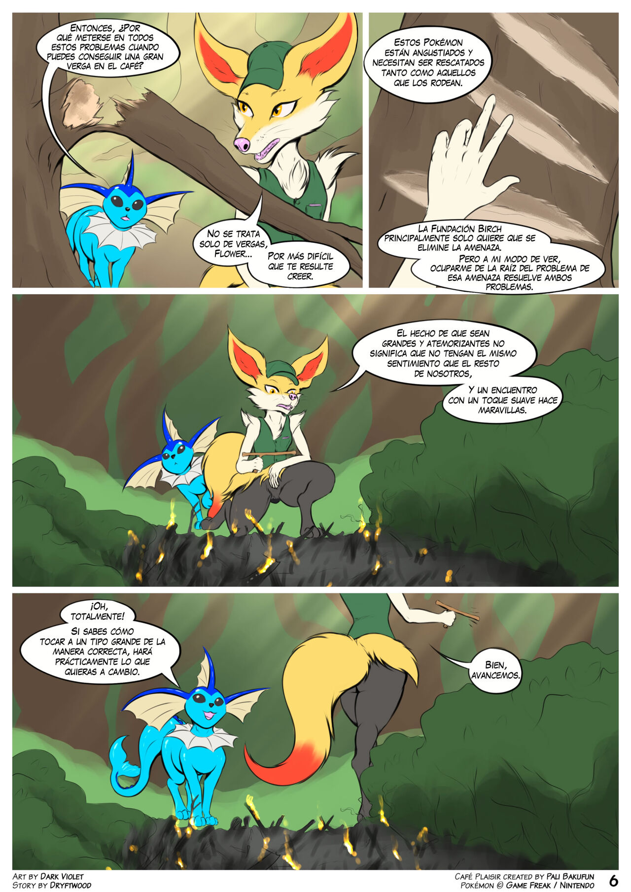 Café Plaisir 02: Dowsing Flames / Llama Radiestesia page 7 full