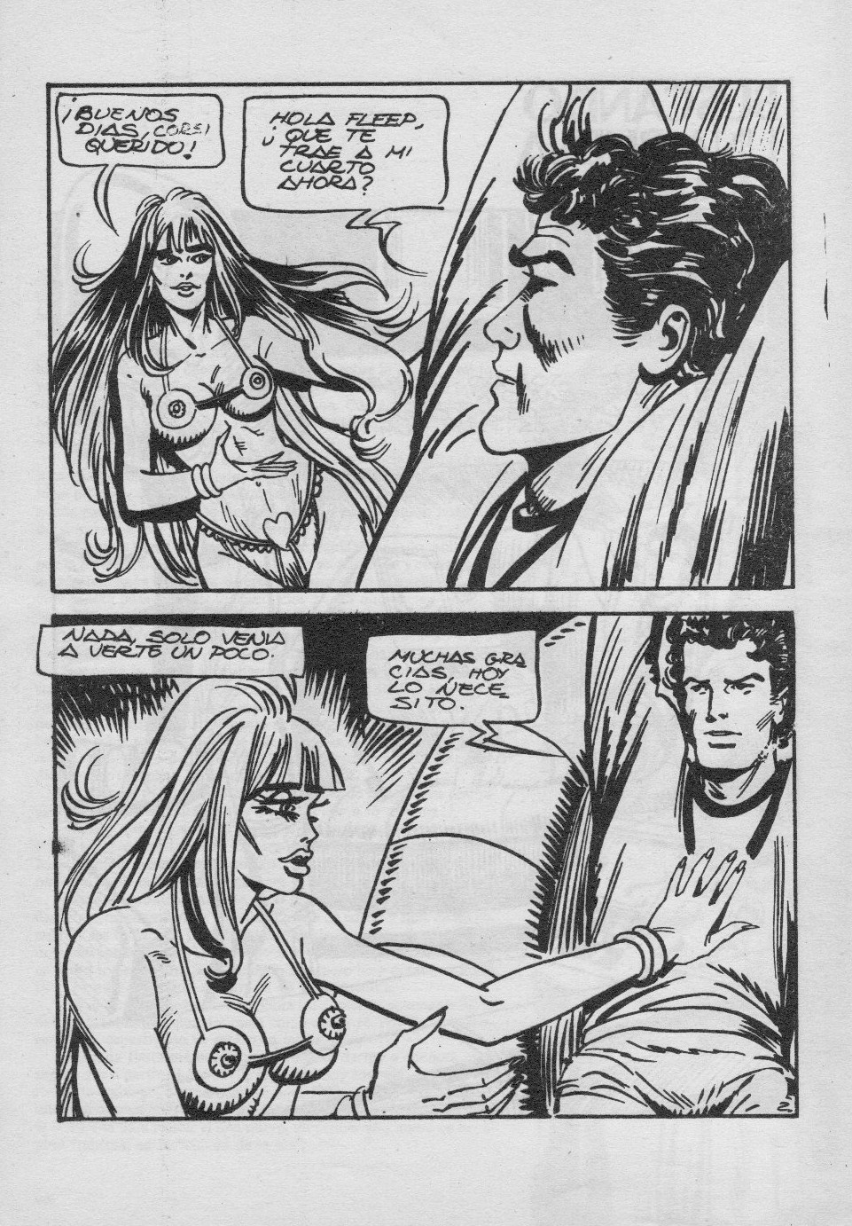 Las Eroticas Aventuras de Corsican Sexpace - N°6 - Buscando una buena tranca page 4 full