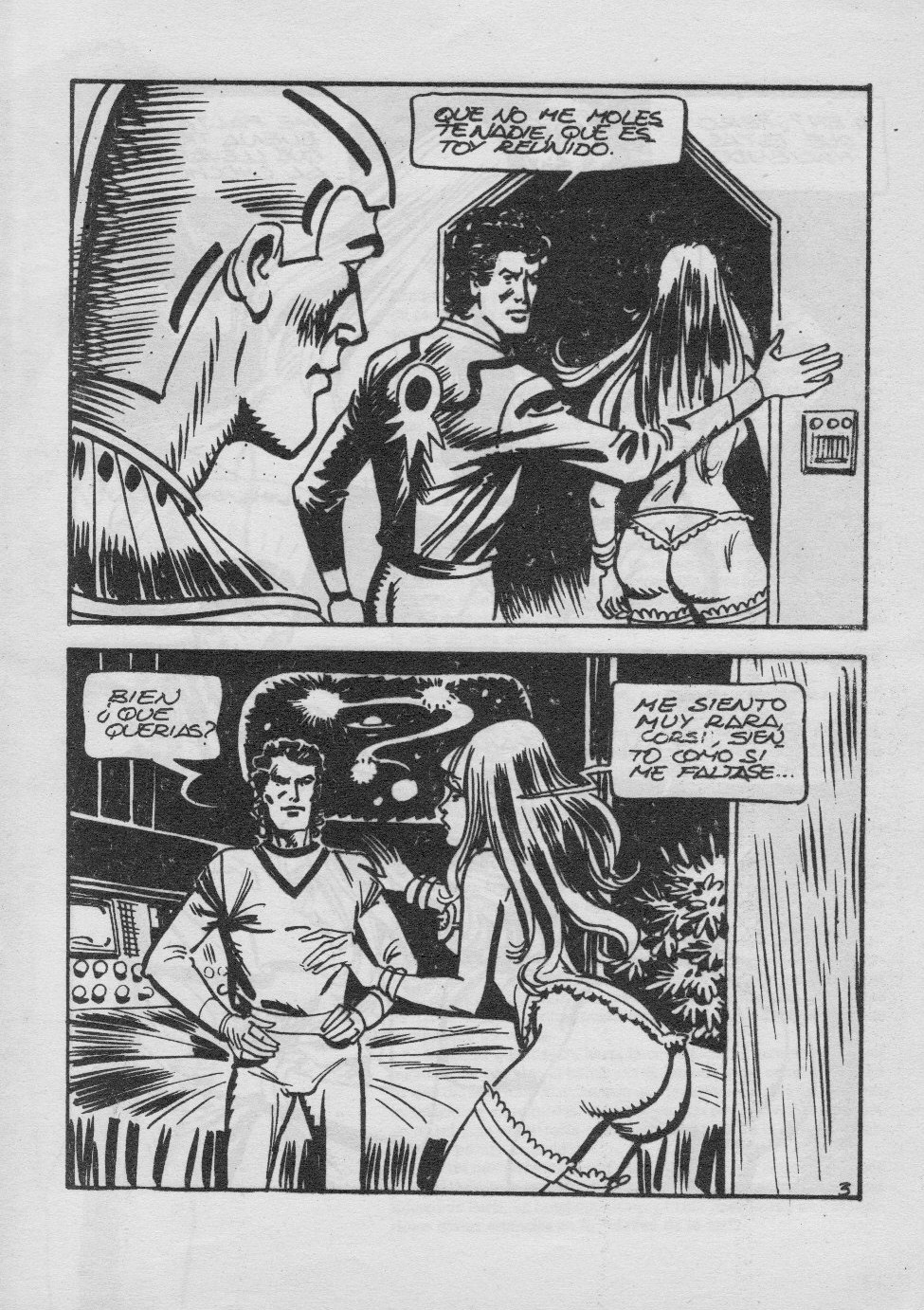 Las Eroticas Aventuras de Corsican Sexpace - N°6 - Buscando una buena tranca page 5 full