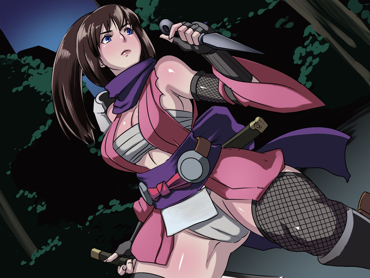 Yokubou Kaiki Dai 368 Shou - RAPE QUEST Tenchuukan!? Kaitou Kunoichi Musume o Okase!? - page 8 full